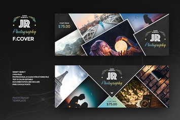 Photography Facebook Cover Template