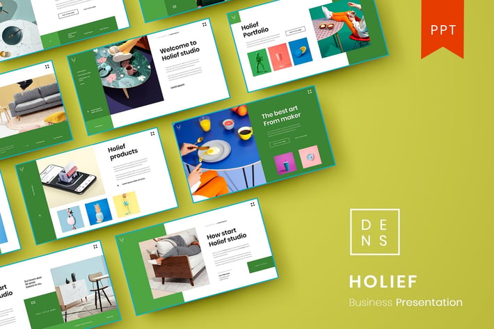 Holief  – Business PowerPoint Template