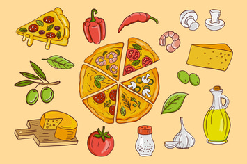 Make Pizza Doodles
