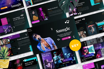 Smugle - Musician Keynote Templates
