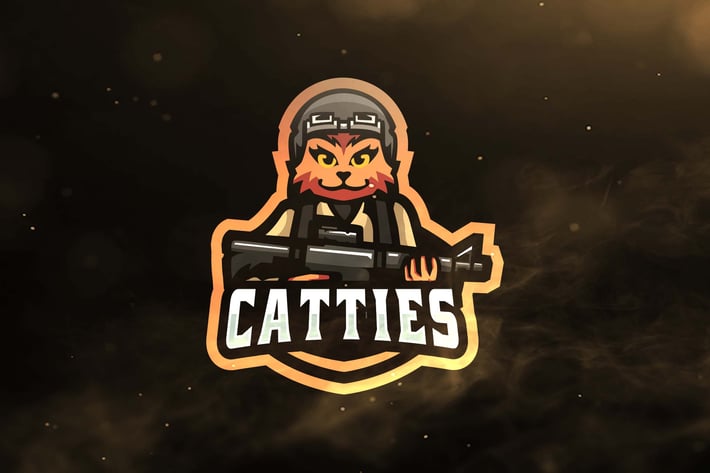 Catties Sport and Esports Logos