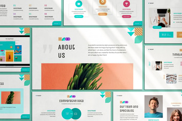 Twister - Geometric Keynote Template