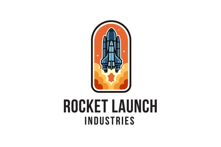 Rocket Launch Industries Logo Template