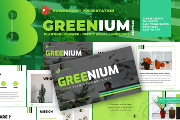 Greenium - Planting Services Powerpoint