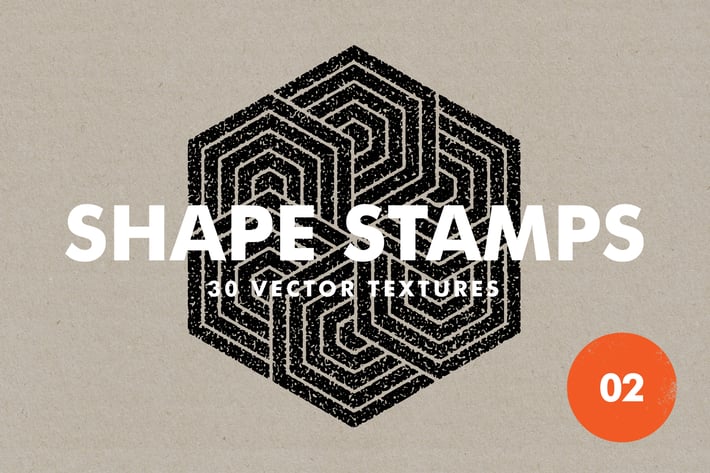 Vector Shape Stamps 02