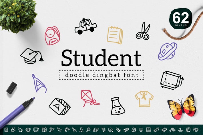 Student Dingbat