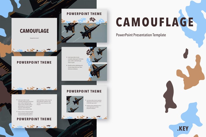 Camouflage PowerPoint Template
