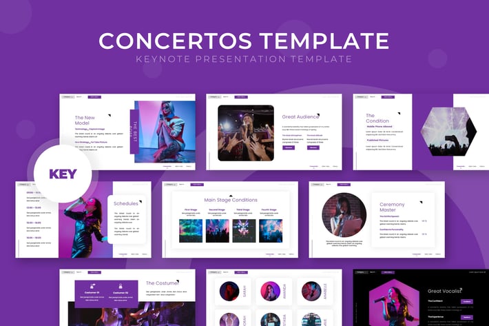 Concertos - Keynote Template