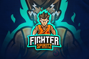 Fighter Spirit - Mascot & Esport Logo