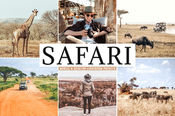 Safari Mobile & Desktop Lightroom Presets