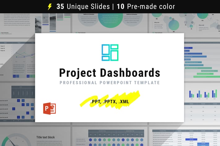 Project Dashboards for PowerPoint
