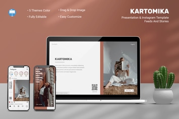 Kartomika - Keynote & Instagram Template