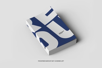45 Degree Pocket Book 5x8 in