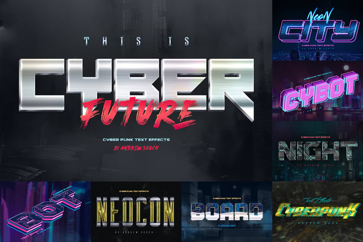 Cyberpunk Text Effects
