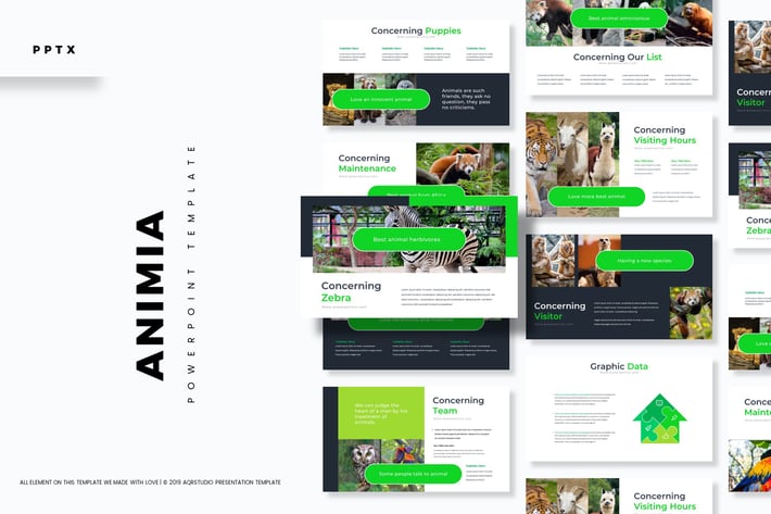 Animia - Powerpoint Template