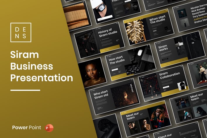 Siram – Business PowerPoint Template