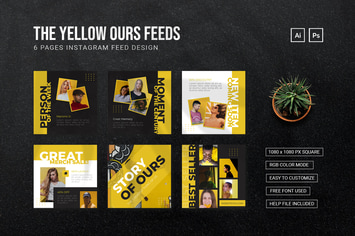 Yellow Ours - Instagram Feed