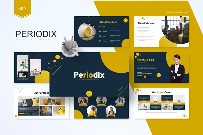 Periodix -  Business Keynote Template 