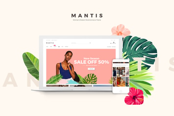 Mantis - Minimal & Modern WooCommerce Theme