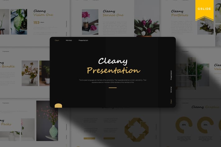 Cleany | Google Slides Template