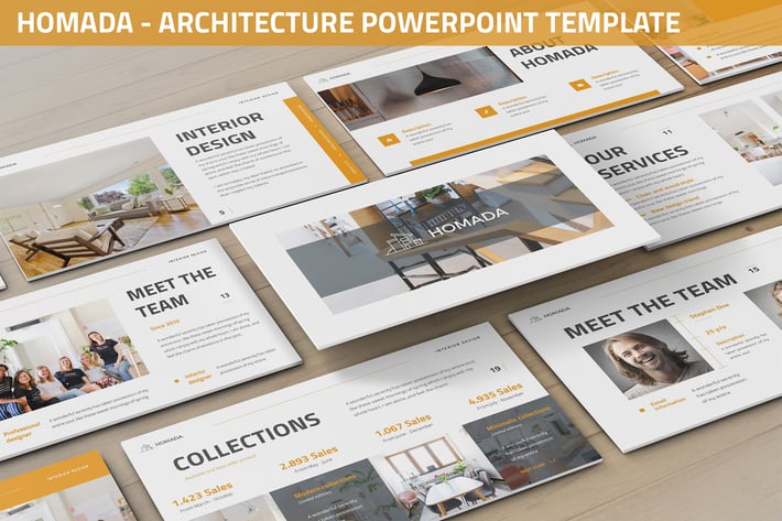 Homada - Architecture Powerpoint Template