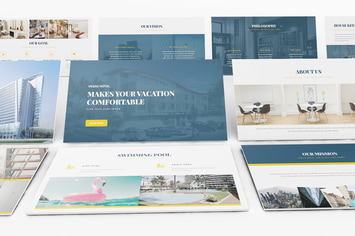 Hotel Vegas Powerpoint Template