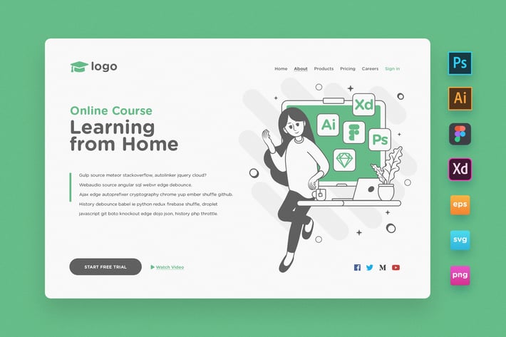 Landing Page V04 - Online Course