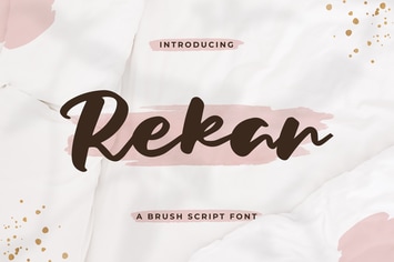 Rekan – Brush Script