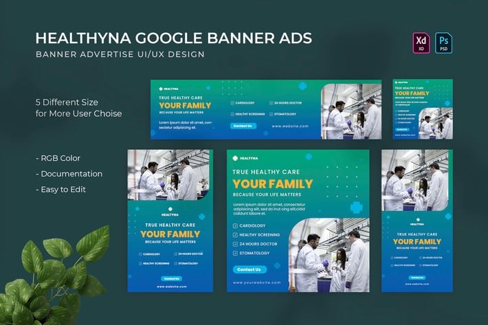 Healthyna | Google Banner Ads