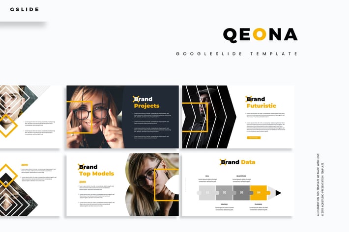 Qeona - Google Slides Template