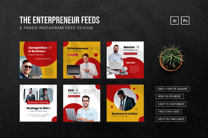 Entrepeneur - Instagram Feed