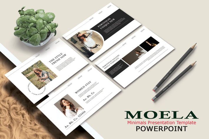 MOELA - Fashion Powerpoint Template