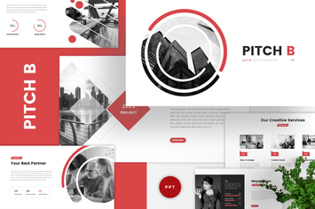 Pitch Deck & Business PowerPoint Template