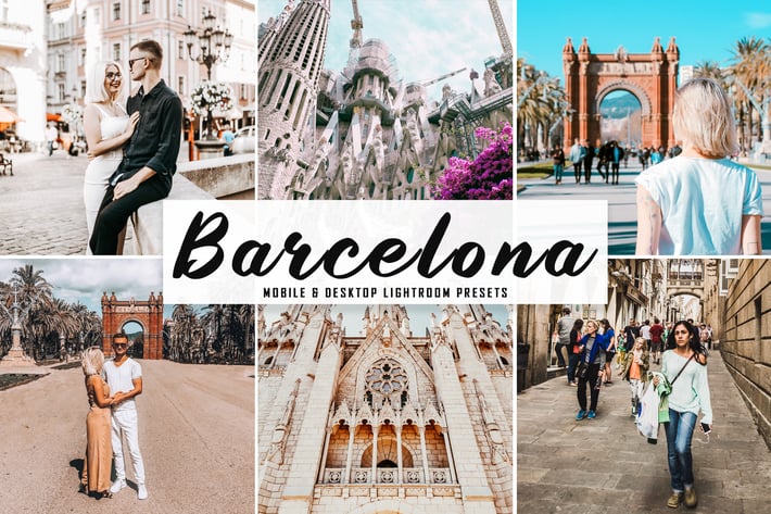 Barcelona Mobile & Desktop Lightroom Presets
