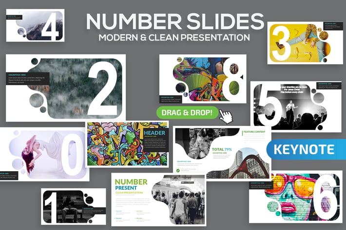 Number Slides Keynote