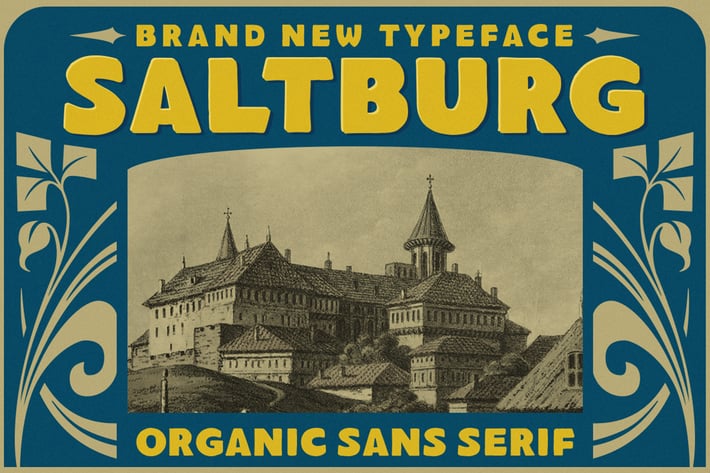 Saltburg - Organic Sans Serif