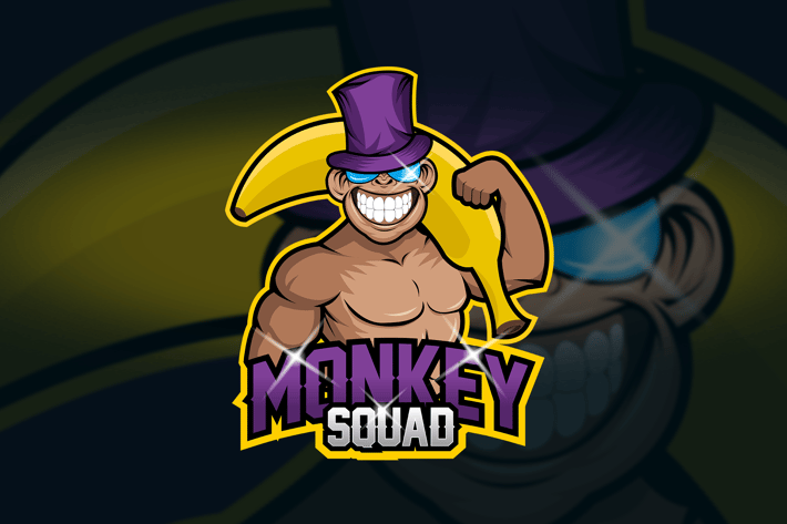 Monkey - Mascot & Esport Logo