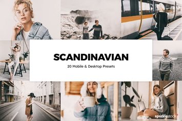 20 Scandinavian Lightroom Presets & LUTs