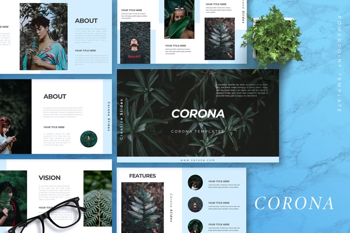 CORONA - Creative Powerpoint Template