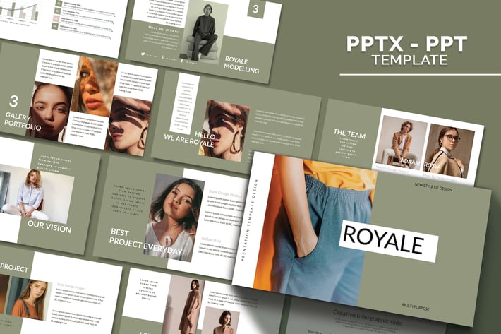ROYALE - Powerpoint Template