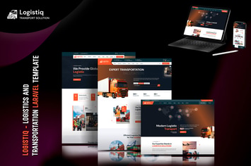 Logistiq - Logistics & Transport Laravel Template