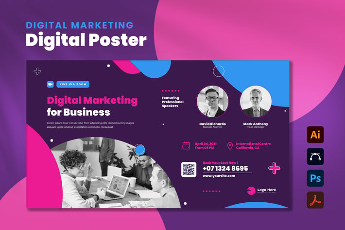 Digital Marketing Digital Poster