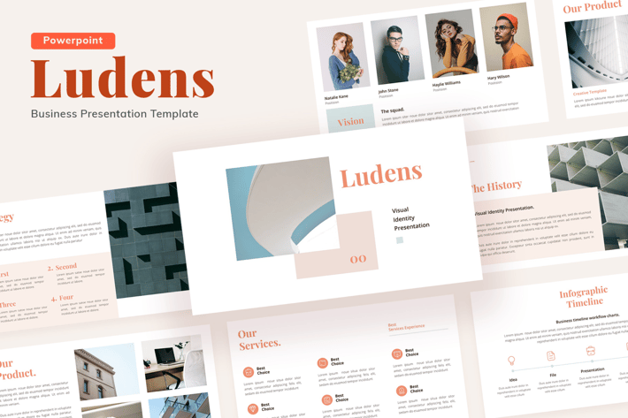 Ludens Business - Powerpoint Template 