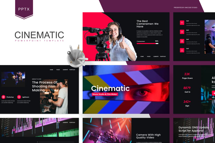 Cinematic - Powerpoint Template