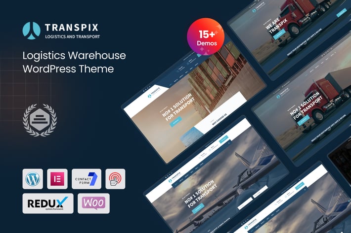 Transpix - Logistics Warehouse WordPress Theme