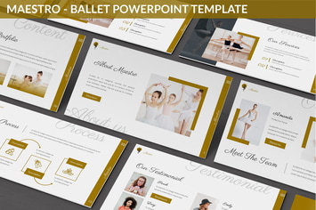 Maestro - Ballet Powerpoint Template