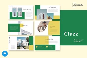Clazz - Real Estate Keynote Presentation Slides