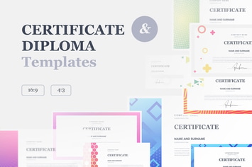 Certificate & Diploma PowerPoint Templates