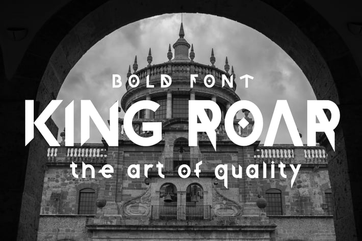 King Roar - Bold Display Font