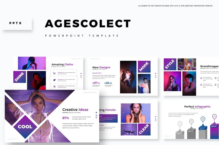 Agnescollect - Powerpoint Template